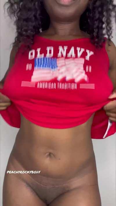 Hope these bouncy tits light up your 4th of July â¤ï¸ð¤ð